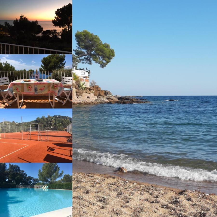 Appartamento Boulouris Panorama Vue Mer Saint-Raphaël Esterno foto